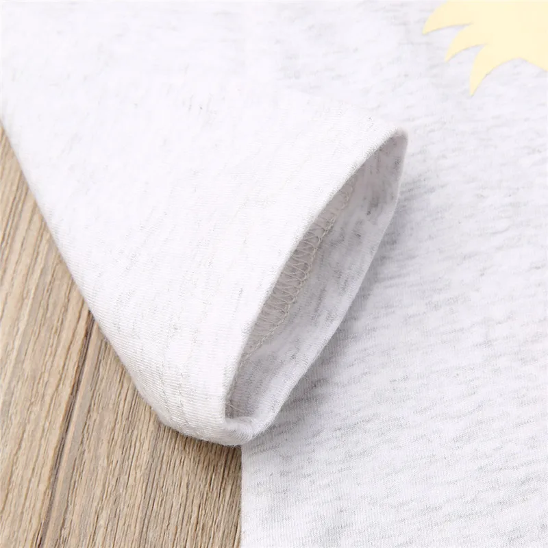 Футболка с длинным рукавом и принтом животных на возраст 0-24 месяца | Мать ребенок