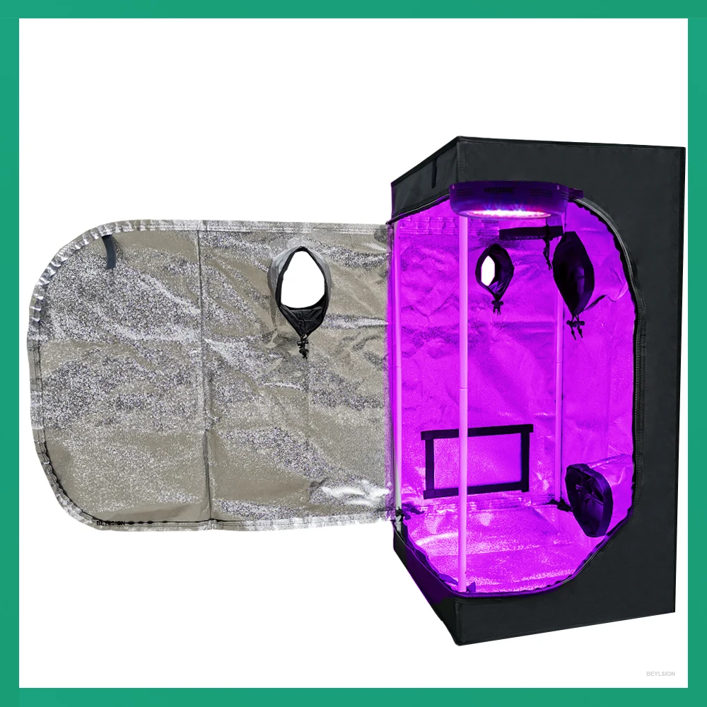 Палатка для выращивания светсветильник ников BEYSLION 40x40x120 см 50x50x100 с отверстиями на