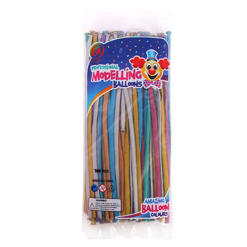 20-100pcs Chrome Magic Balloons DIY Birthday Party Wedding Decoration Metal Strip Balloon System Animal Clown Baloon Wholesale | Дом и сад