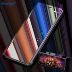 Умный зеркальный Чехол-книжка для Huawei Nova 3, 3E, 3i, 2i Lite, Y5, Y6, Y7, Y9 Prime 2018, Honor V10, 8, 9, 10 Lite, 7C, 7A Pro, 7S, Play