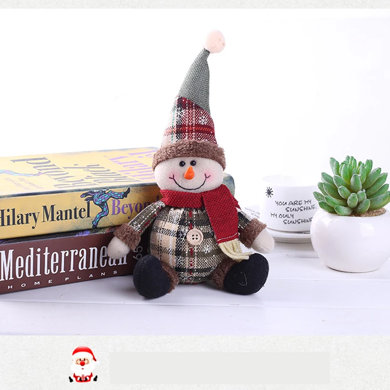 Рождественские украшения подарки милый Санта Клаус Елочное украшение