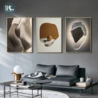 Абстрактных геометрических текстура цветового пространства стены искусства холст с печатью постера живопись на холсте Гостиная украшения фотографии современный декор