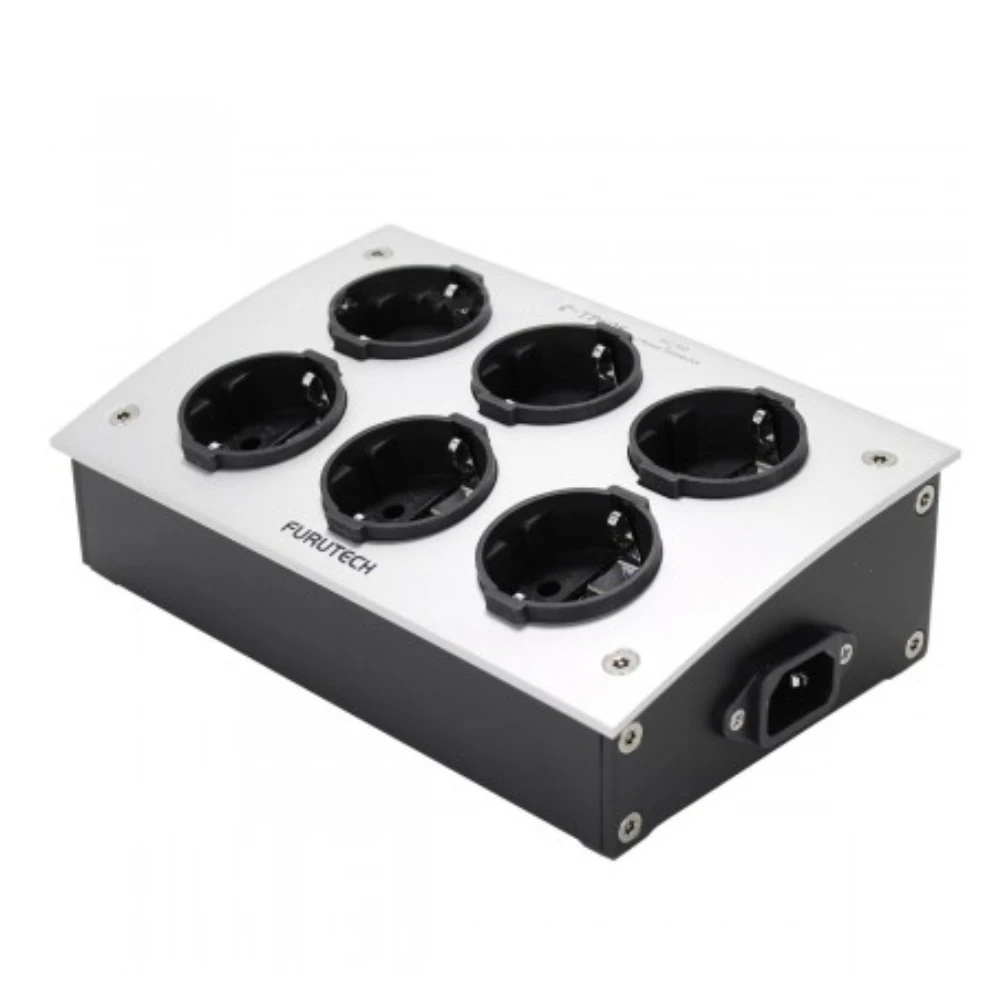 Фото FURUTECH e-TP60E AC блок питания евро модель schuko родиевый/позолоченный разъем 6 портов №2