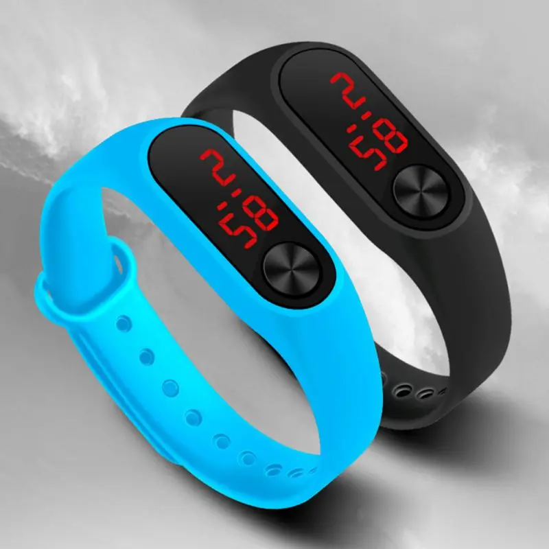 Новинка 2019 года Детские часы светодиодный цифровой спортивный для мальчиков и
