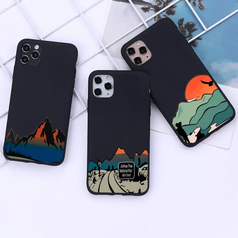 N-Север) с рисунками красивого пейзажа лица Чехол для мобильного телефона iphone 12 11