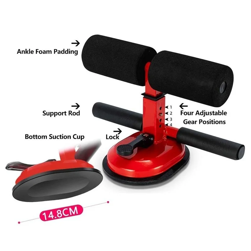 Sit-ups push-ups auxiliary equipment abdominal exercise roller home fitness tools gym accessories workout Upgrade | Спорт и