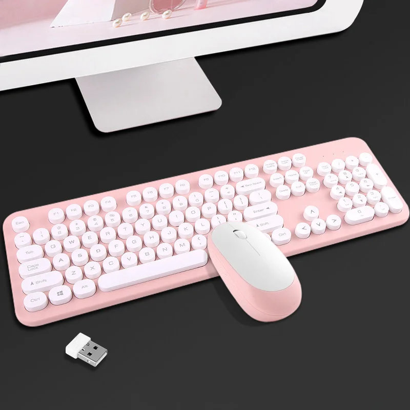 

2.4G Wireless Keyboard Mouse Kit Magic Ergonomic Silent Gaming Keyboard Mouse For Macbook Pro Computer Laptop Notebook PC Gamer