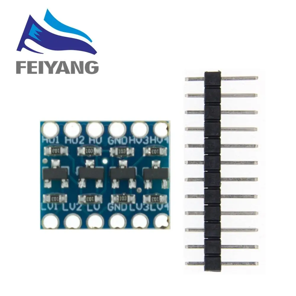 2 канальный/4 канала 5V 3V IIC UART SPI четыре уровня преобразователя постоянного