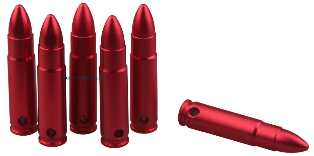 Векторная оптика металлические защелкивающиеся колпачки для 223 Remington, 7,62x39 мм, 300 затемнение, 9 мм, винтовка пистолета Calibers Safty Traning Round
