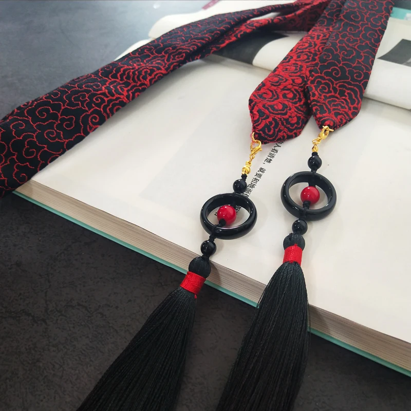 Повязка для волос Yiling hanfu волшебный патриарх подвеска ti hua chou текстурированная