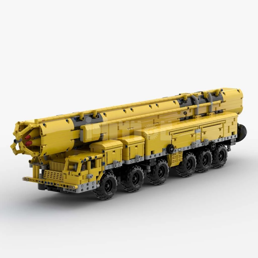 Moc-53753 / 53755 maz-547 грузовик для транспортировки ракет 3444 шт. подарок мальчику