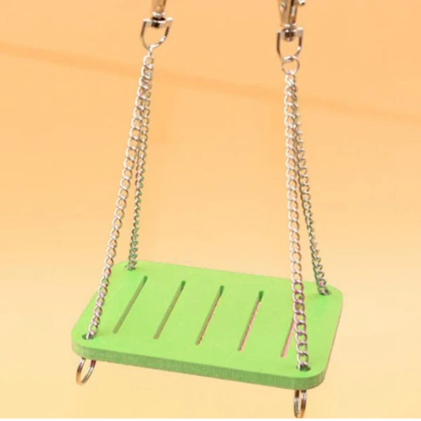 Игрушки для хомяков качели подвесной гаджет деревянная клетка аксессуары