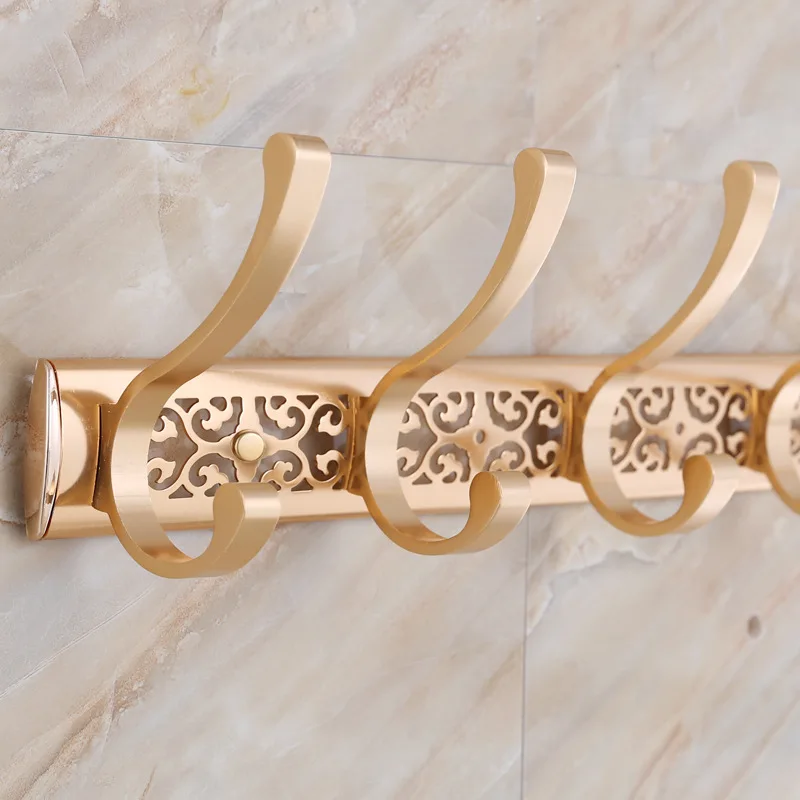 Наружное пространство алюминиевая одежда крючок ряд крюк настенное украшение