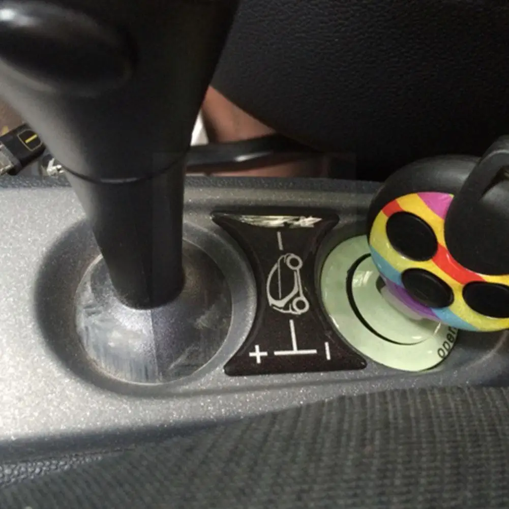 

3d гелевая наклейка для автомобиля, подходит для 451 _ украшение, наклейка, эмблема, ручка переключения, Защитная панель, значок F9x2