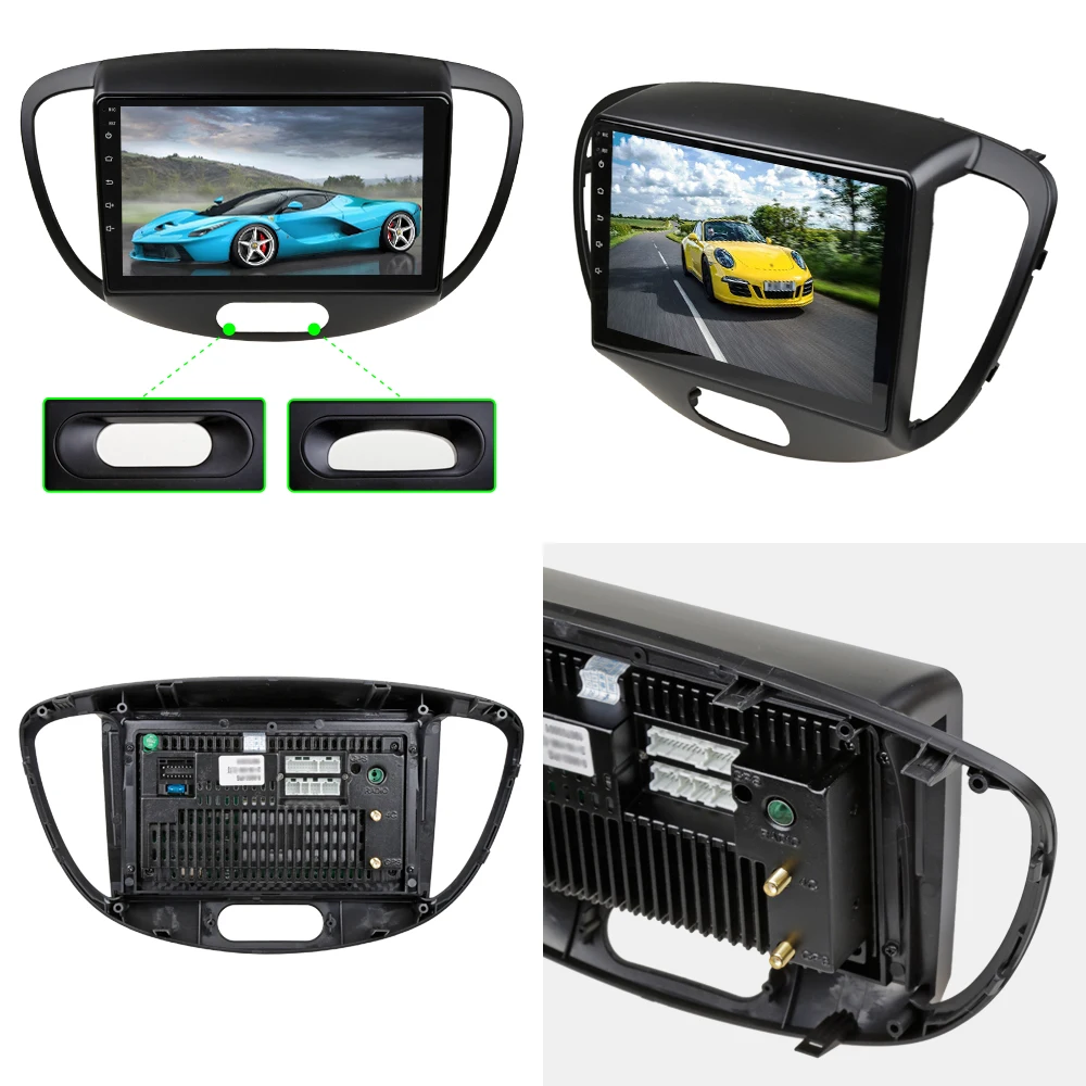 Sinosmart 8 сердечника DSP 48EQ 2Din IPS/QLED 2.5D экран автомобильный gps радио навигации плеер