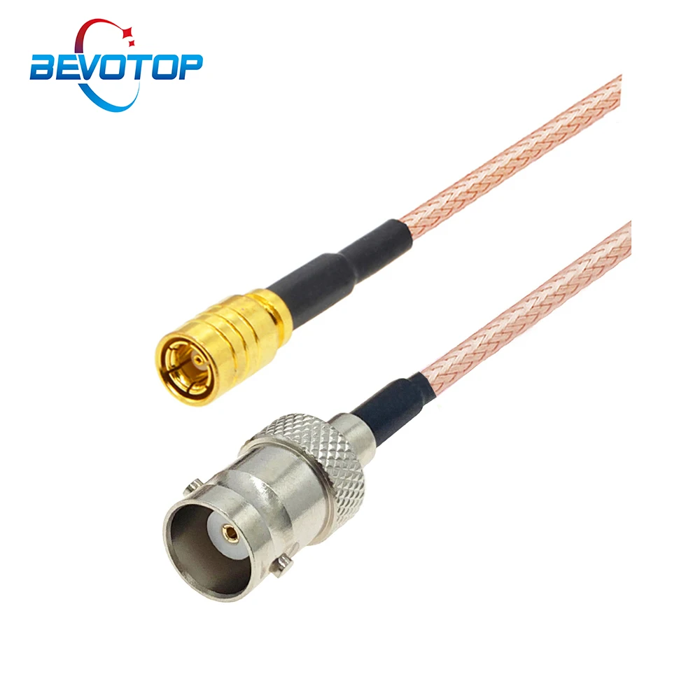 

BNC to SMB Cable BNC Female to SMB Female Straight Jack 50 Ohm RG316 Pigtail RF Coaxial Extension Cord Jumper Adapter