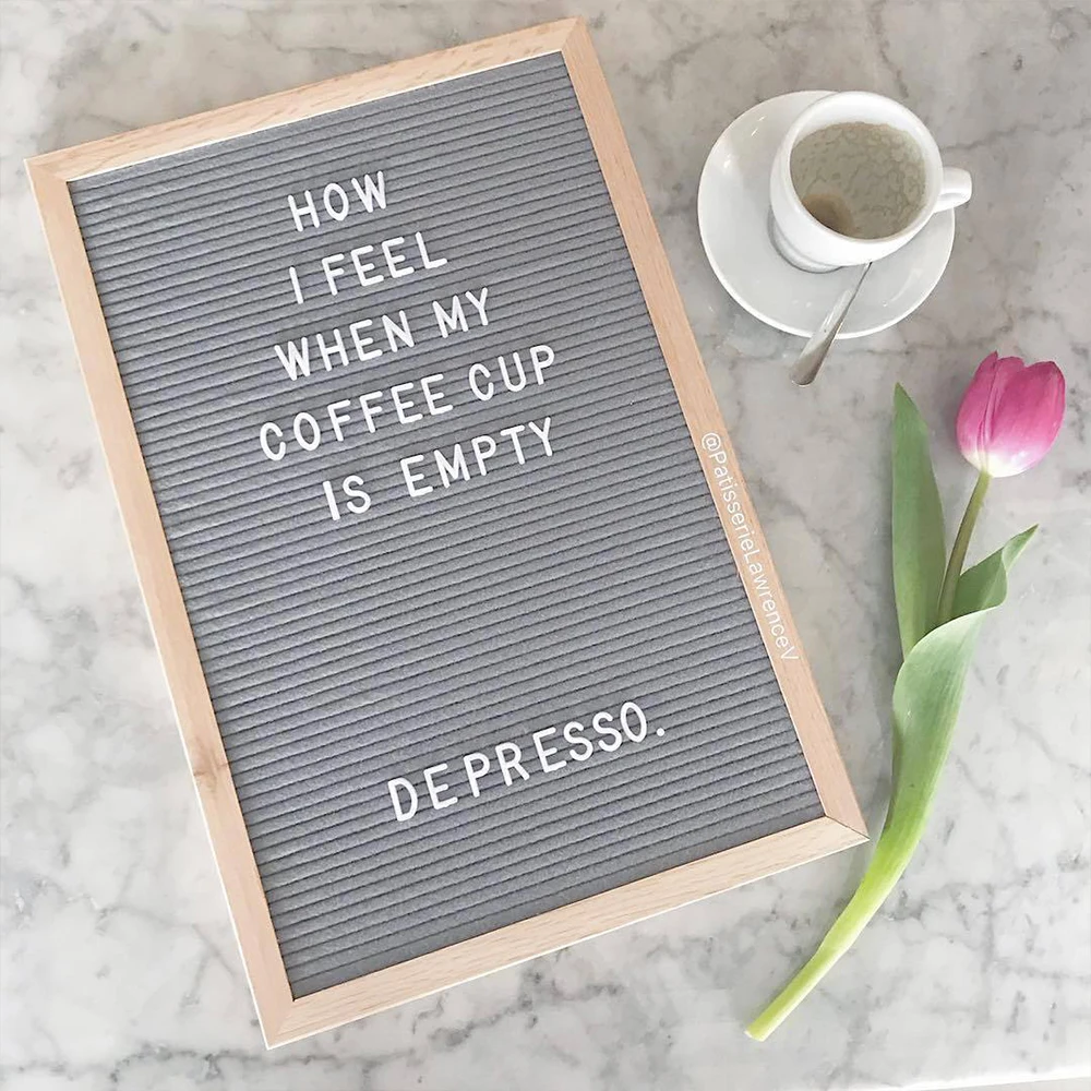 

Felt Letter Board DIY Wooden Frame Changeable Symbols Numbers Characters Message Board Birthday Gift for Home Office Decor