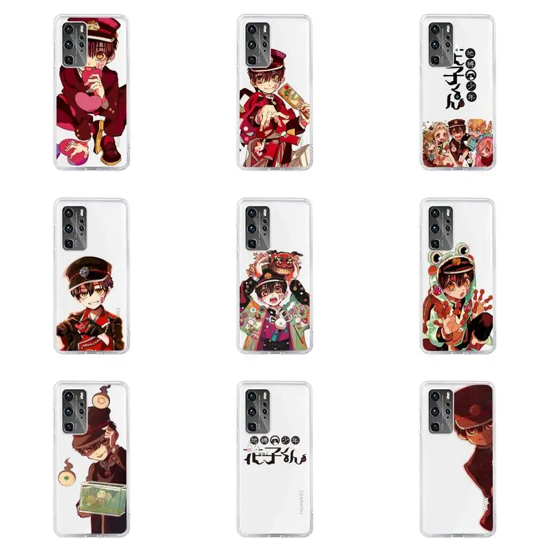 

Anime Toilet Bound Hanako Kun Phone Case For Huawei P40 P30 P20 Mate Honor 10i 30 20 i 10 40 8x 9x Pro Lite Transparent Cover