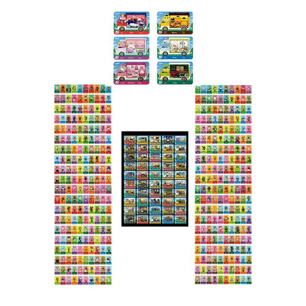 

456Pcs High Quality NFC Tag Standard or MiNi cards for Animal Croxxing Card New Horizons Switch/Switch Lite/Wii U