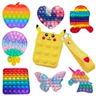 Воздушный шар с пузырьками в системе Push-pop, автомобиль, Цвет s, особые потребности в аутизме, сенсорная игрушка для снятия стресса, детские игрушки