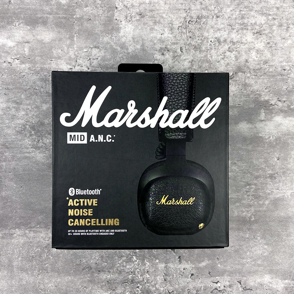 Наушники Marshall Mid ANC с активным шумоподавлением беспроводные наушники-вкладыши