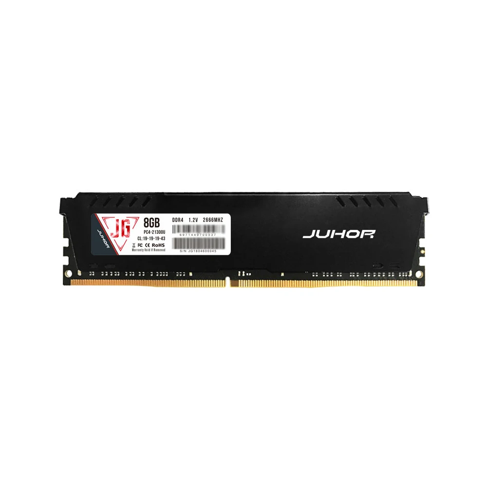 Оперативная память JUHOR DDR4 для настольных ПК 8 ГБ 2400 МГц 1 2 в оперативная низкое
