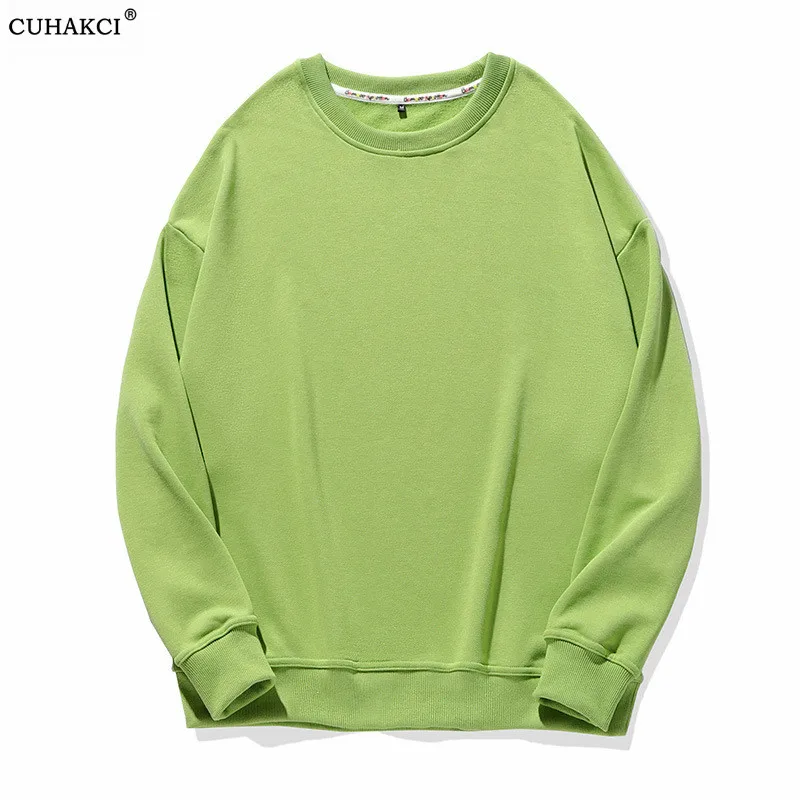 CUHAKCI 2021 весенне осенние мужские винтажные свитера пуловеры конфетные цвета о