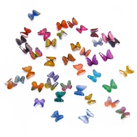mix colorful heat shrink sheets butterfly animal large shrink filmfor silicone resin mould findings supplies nail decoration