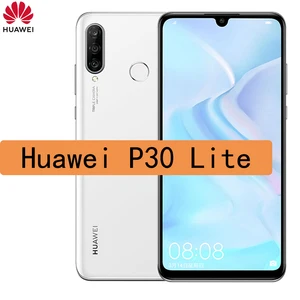 huawei p30 lite smartphone fingerprint 6 15 screen 4gb ram 128gb rom 32 0mp kirin 710 refurbished free global shipping