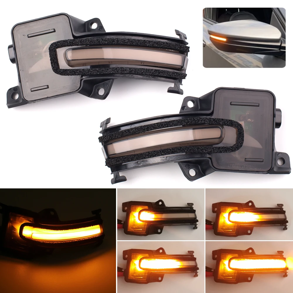 Dynamic Sequential Side Mirror Indicator Blinker For Honda Civic MK X MK10 10th FC FK 2016 2017 2018 2019 LED Turn Signal Light |