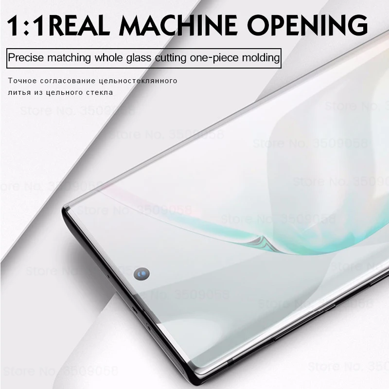 Полное защитное стекло 20D для samsung Galaxy Note 10 Pro S10 Plus 5g S10e Note10 Not 10+ Защитная пленка для экрана