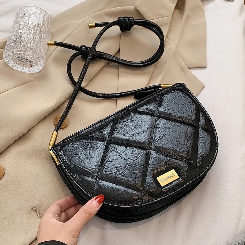 

High Quality Ladies One-shoulder Underarm Bag Korean Version of Rhombus Handbags 2020new Fashion Retro Hot-selling Messenger Bag