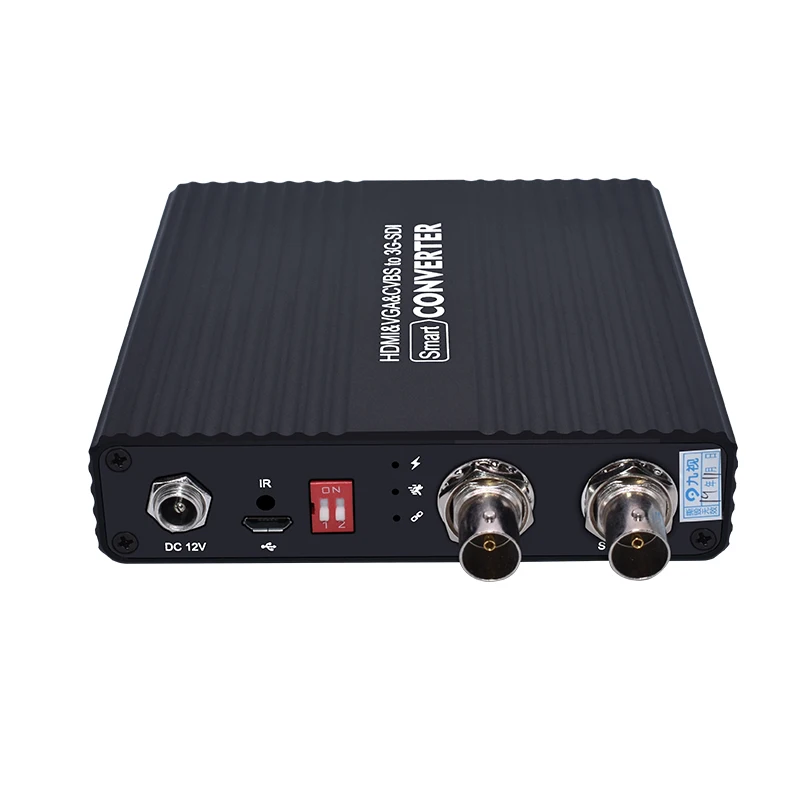 Преобразователь DS1230 1080P 1080i HDMI/VGA/CVBS в SD/HD/3G SDI цифровой волоконно оптический