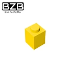 10 шт. BZB MOC 3005 30071 35382 1x1 ловушка для строительных блоков, детали сделай сам, развивающие классические брендовые аксессуары, сборные детали