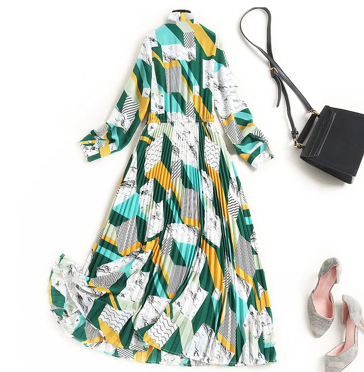 Новое поступление 2021 модное дизайнерское Плиссированное эластичное шифоновое