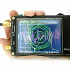 2,8 дюймов ЖК-дисплей Дисплей NanoVNA VNA кв УКВ УФ вектор сетевой анализатор антенны анализатор + Батарея