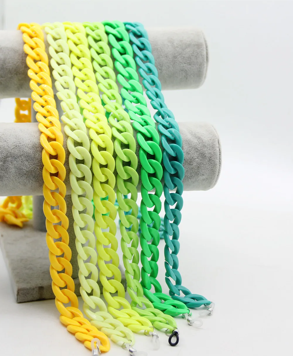 2020 шикарная модная летняя стильная цепочка для солнцезащитных очков однотонная