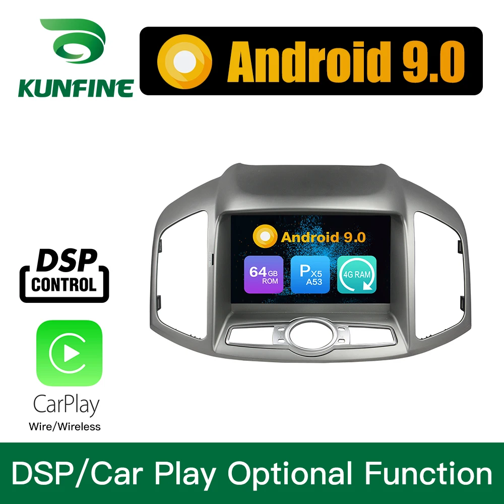 Android 9 0 Восьмиядерный 4 Гб ОЗУ 64 ПЗУ автомобильный DVD gps мультимедийный плеер