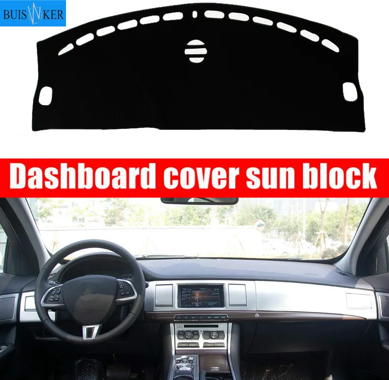 

For Jaguar xf XFL 2010-2015 Right and Left Hand Drive Car Dashboard Covers Mat Shade Cushion Pad Carpets Accessories
