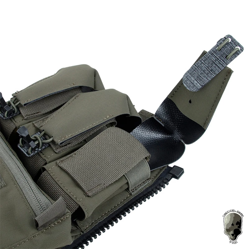 Outdoor Sports New FPC Style Vest Special Back Zipper Bag Rear Attack Bag Tm3549