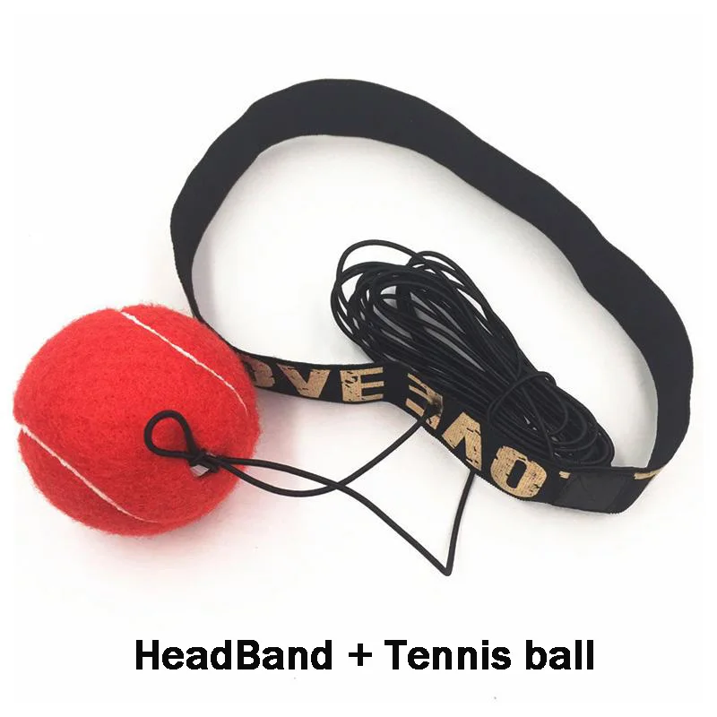 Tennis ball Каратэ ммA тренировки мяч щелчок боксерское оборудование боксерские груши скорость Мячи Спорт Тренировка удар тайские упражнения A - Цвет: Tennis ball