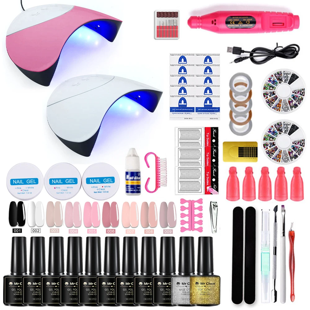 LED лампа Mr Chem для быстрого наращивания ногтей 36 Вт|Гель ногтей| |