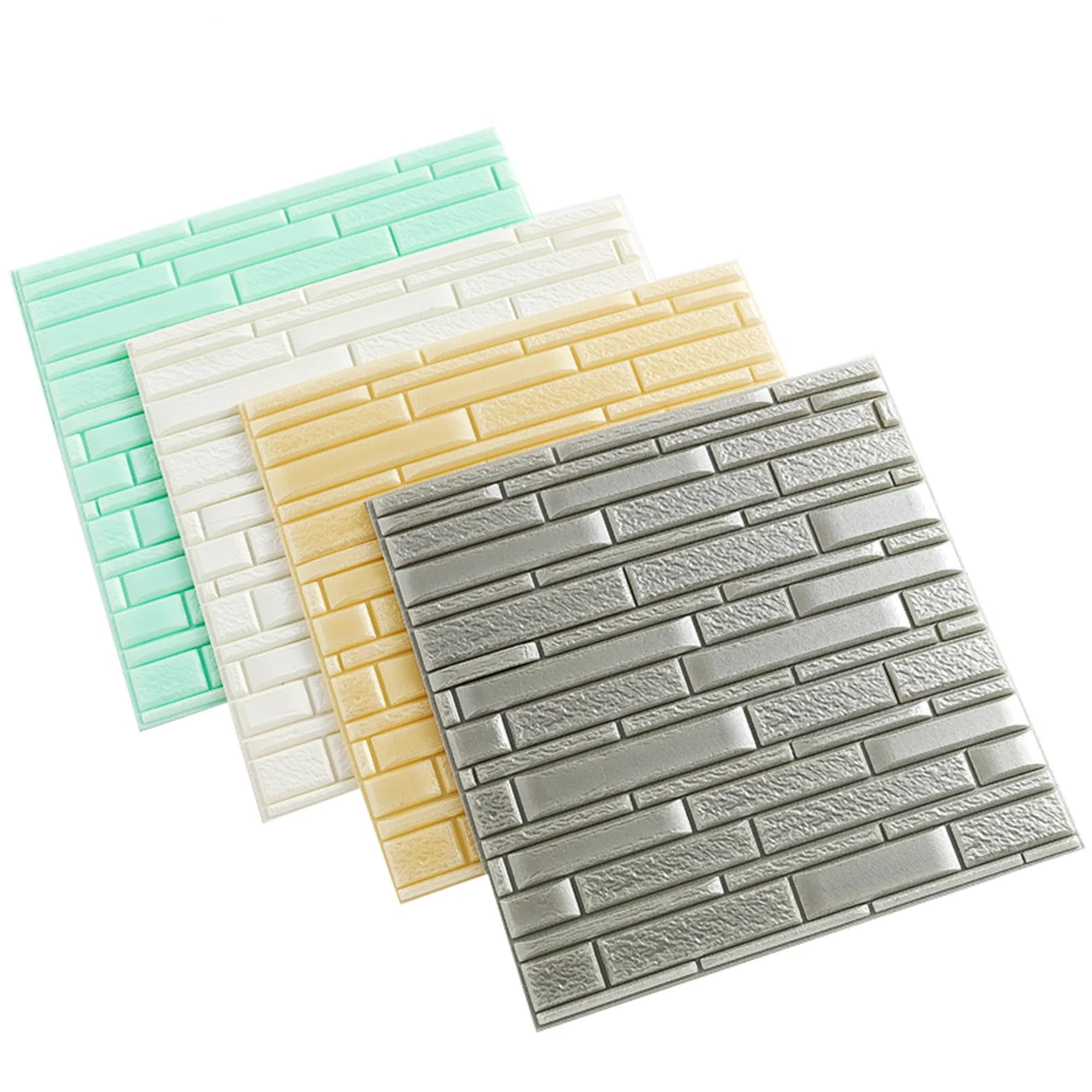 Пенопластовые 3D кирпичные настенные наклейки мягкая панель для кухни ванной