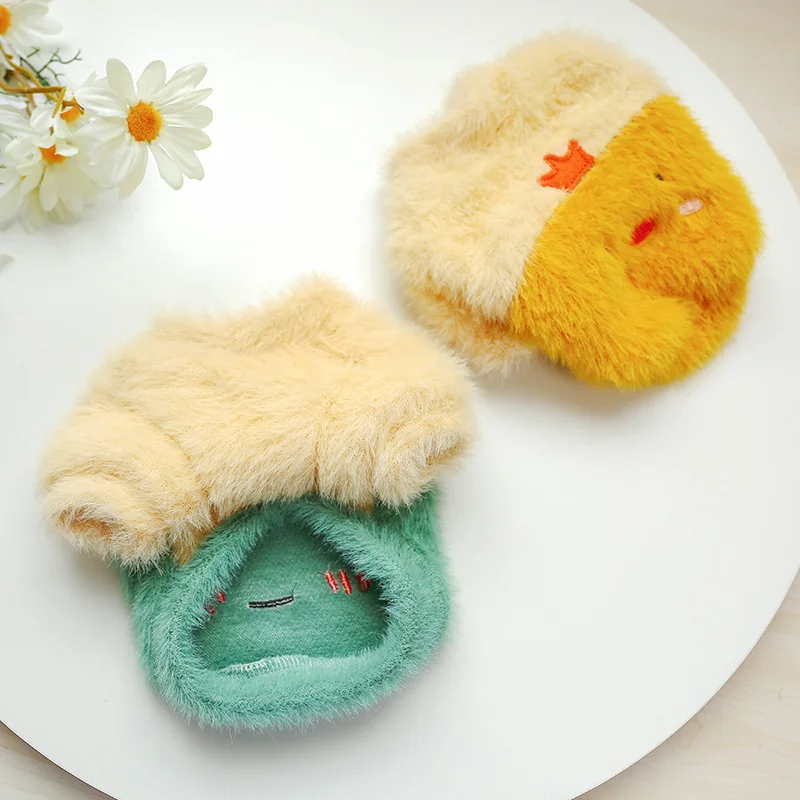 Шерстяной Теплый зимний свитер для домашнего питомца свитшоты одежда маленьких