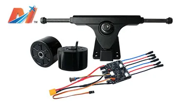Maytech dual v esc 30A и sensored Мотор Ступицы с грузовиком для Магнето электрического Скейтборда(комбо