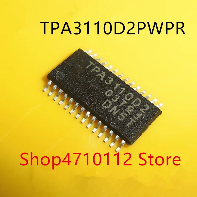 

10PCS/LOT TPA3110D2PWPR TPA3110D2PW TPA3110D2 TPA3110 HTSSOP-28