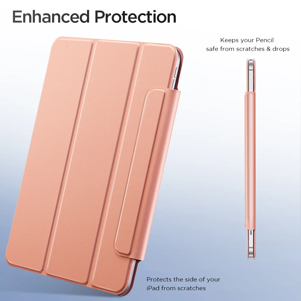 Чехол ESR для iPad Pro 2020 2021 11 12 9 дюйма защитный чехол с магнитом автоматическое