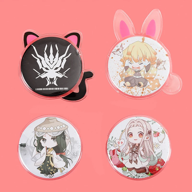 Новый защитный чехол для значка неправильной формы Кролик кошка ПВХ подходит 50-58