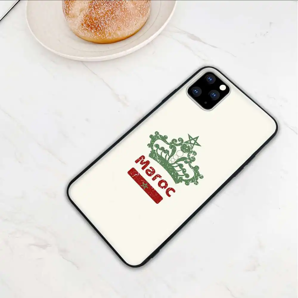 

For Men Morocco Flag Coat Of Arms Cellphone Case Cover For Samsung Galaxy M30S A01 A21 A31 A51 A71 A91 A10S A20S A30S A50S