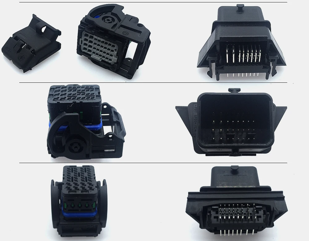 1 комплект 32 pin/way Мужской и женский автомобильный коннектор ECU 64334-0100 PPI0001488 PCB водонепроницаемый автомобильный разъем